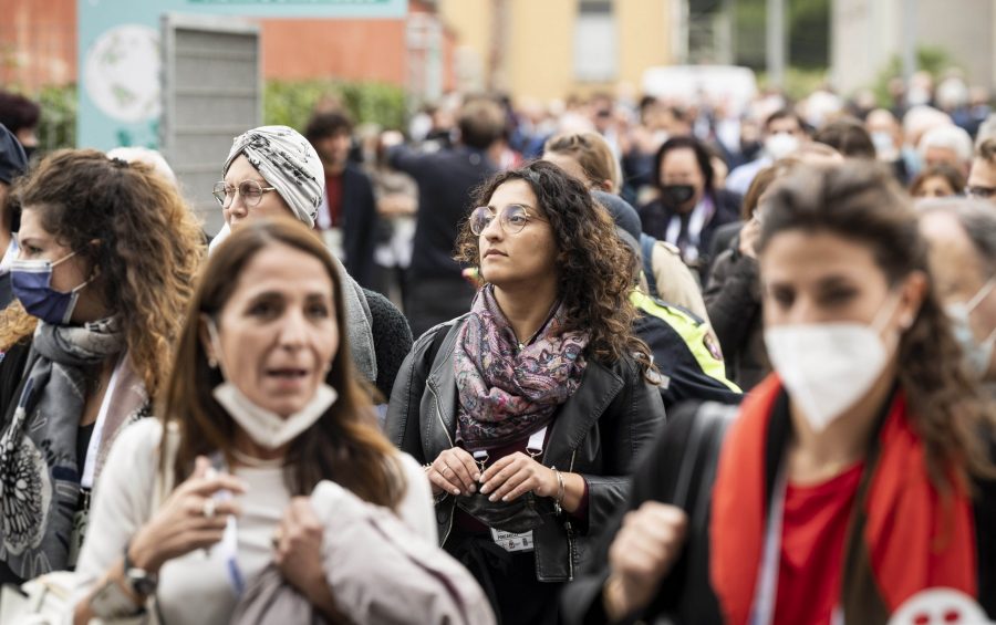 Taranto, 22 ottobre 2021.
49a Settimana Sociale dei Cattolici Italiani.


I partecipanti