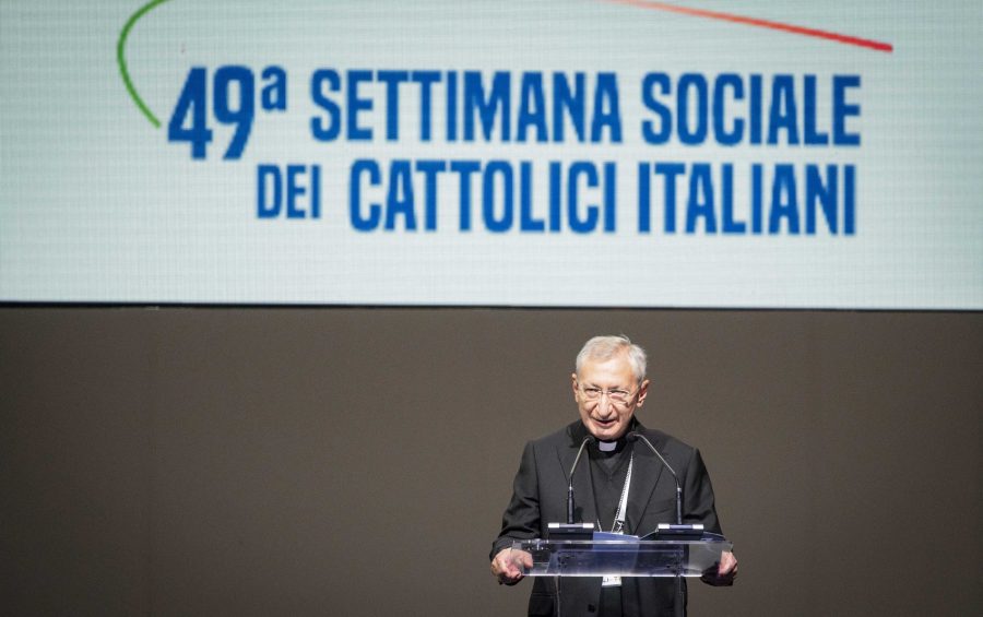Taranto 21-10-2021
Settimane Sociali di Cattolici Italiani
Apertura dei lavori
Mons. Filippo Santoro