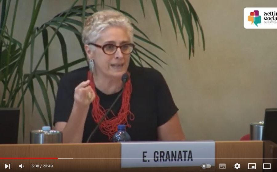 Elena Granata presenta il documento preparatorio della 50ª Settimana Sociale dei Cattolici in Italia